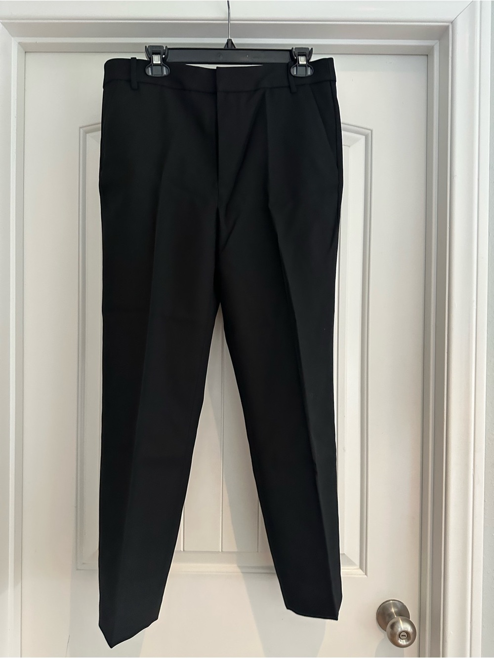Tibi Black Wool Pants